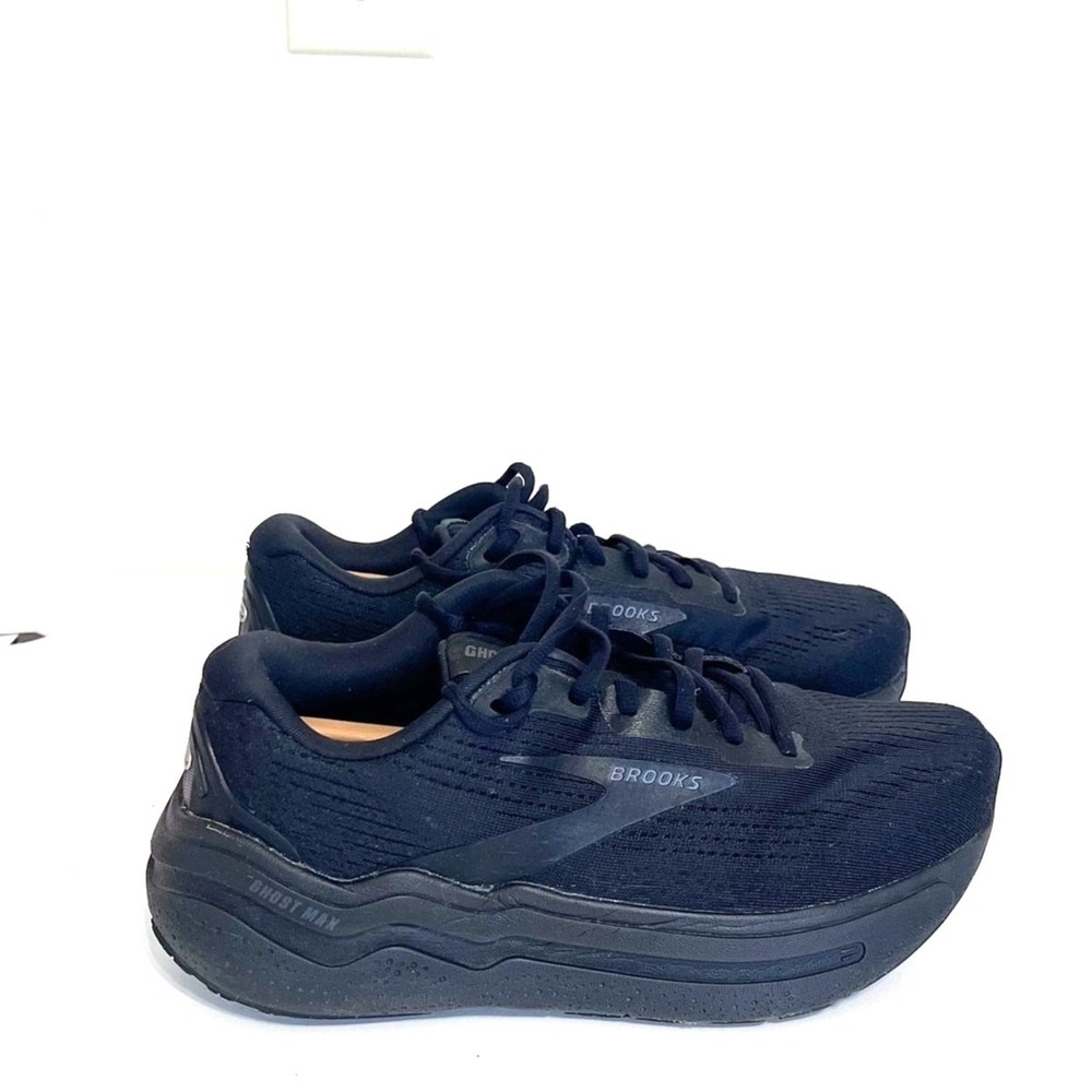 Brooks‎ Ghost 2 Max Womens Sneakers Size 8EE Extra Wide Black Athletic Running